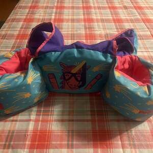 Body Glove Kids Paddle Pals PFD Life Jacket / Swim Vest For 33-55 LBS Unicorn